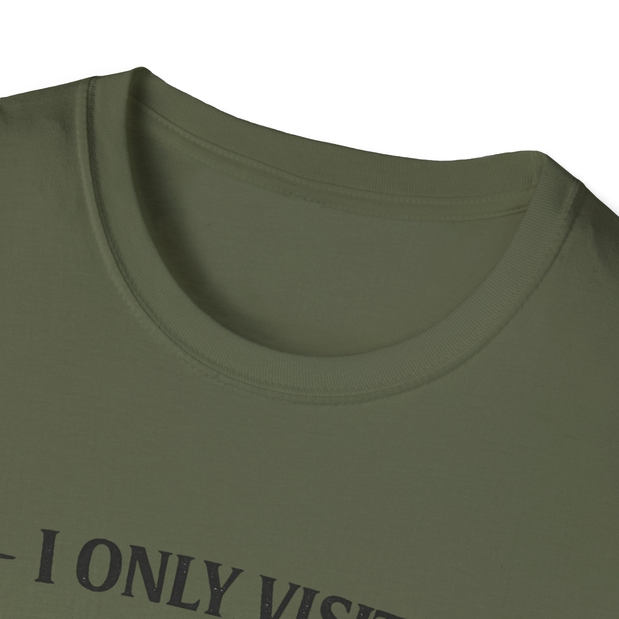 Papa T-Shirt — "I Only Visit Papa for the Biscuits" Funny Grandpa Gift