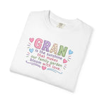 Grandma Floral T-Shirt — "GRAN is the sunshine that makes our family garden bloom with love"