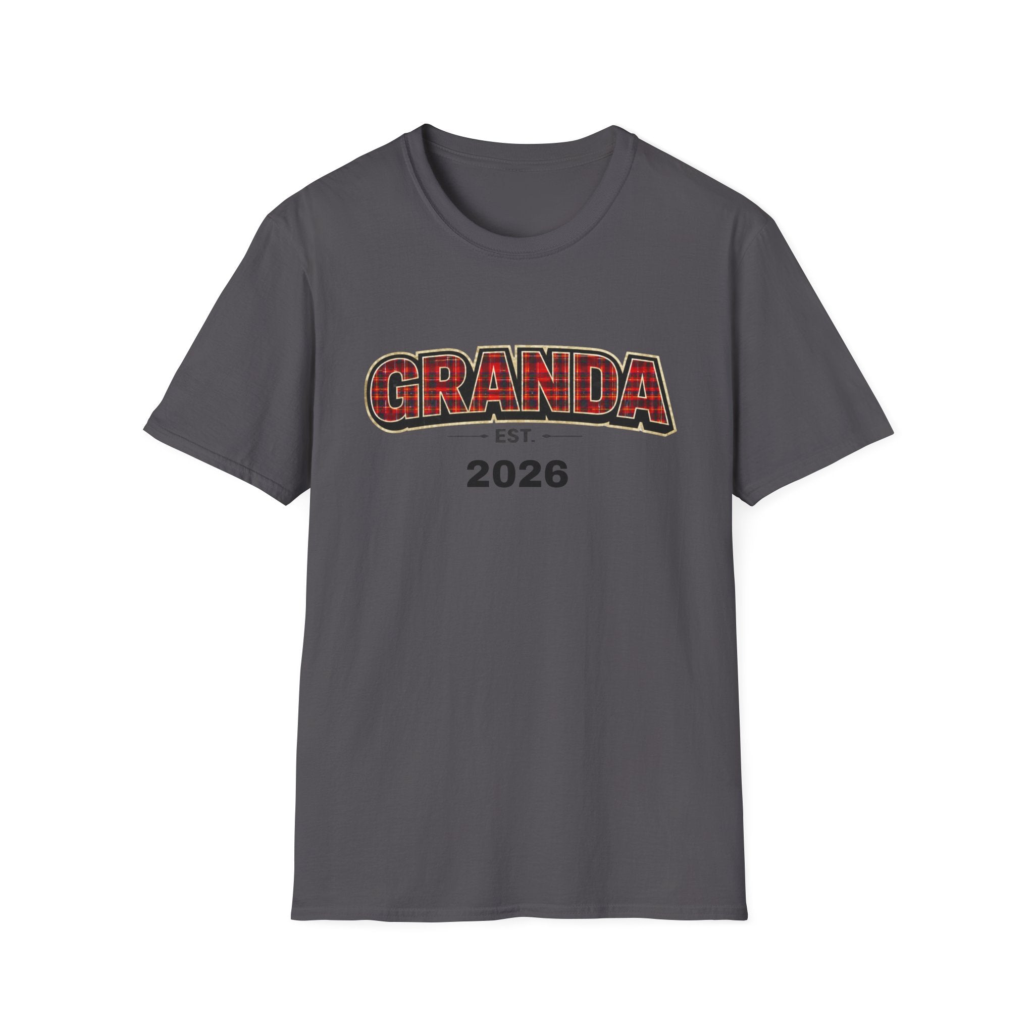 GRANPA Tartan Est- Personalised T-Shirt