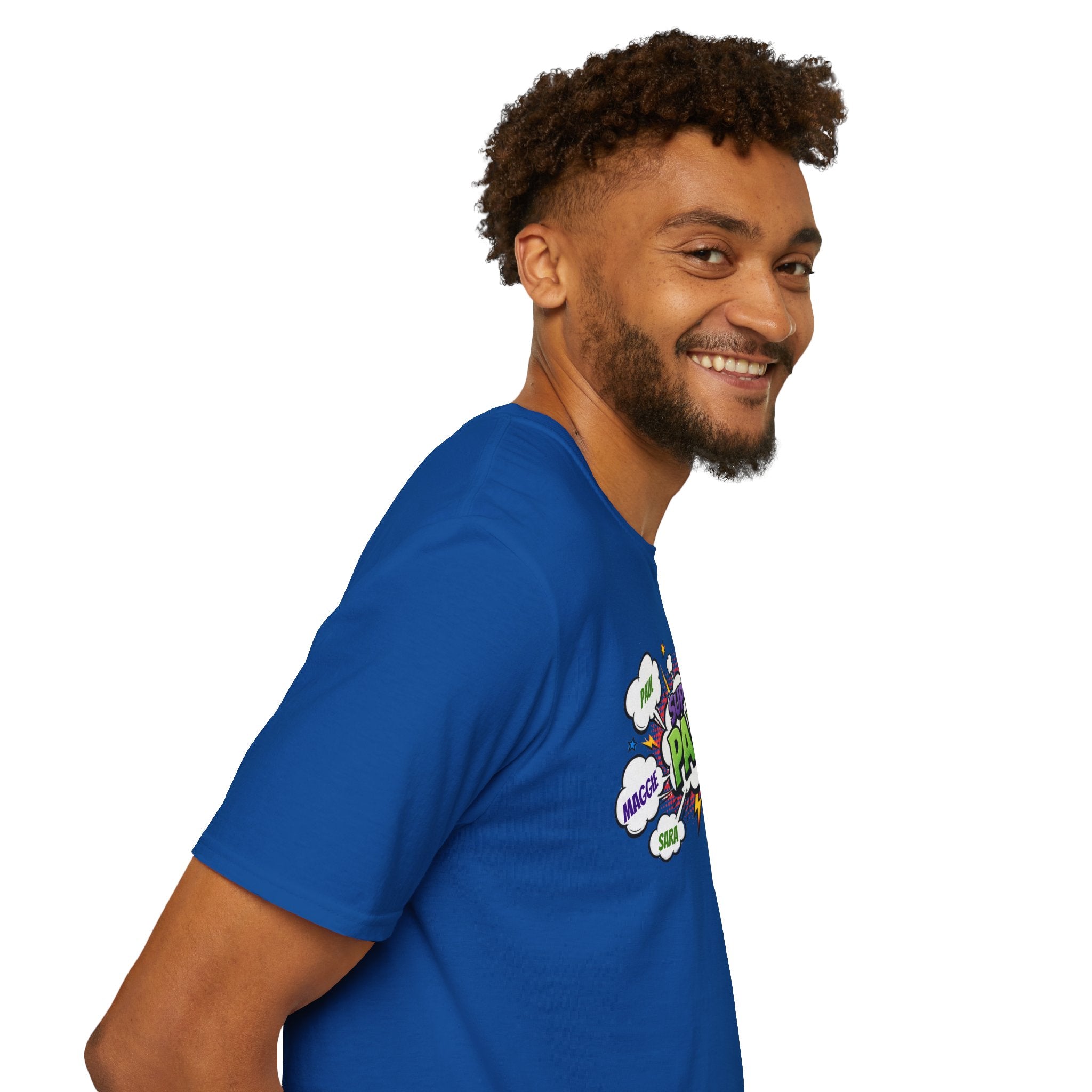 Super Papa Comic T-Shirt — Funny Father’s Day Gift