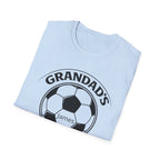 Grandad's Little Football Buddy T-Shirt — Personalized Soccer Dad/Grandpa Gift