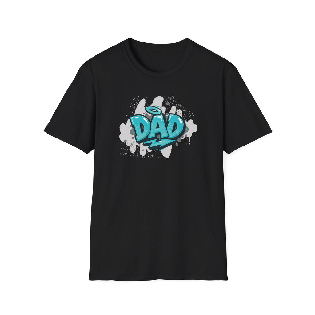 Dad Blue Graffiti T-Shirt