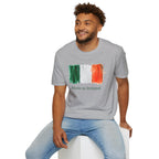 Made in Ireland T-Shirt — Watercolor Irish Flag Tee