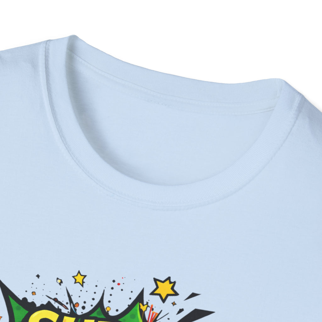 Super Dad Comic-Style T-Shirt — Father's Day Gift Tee