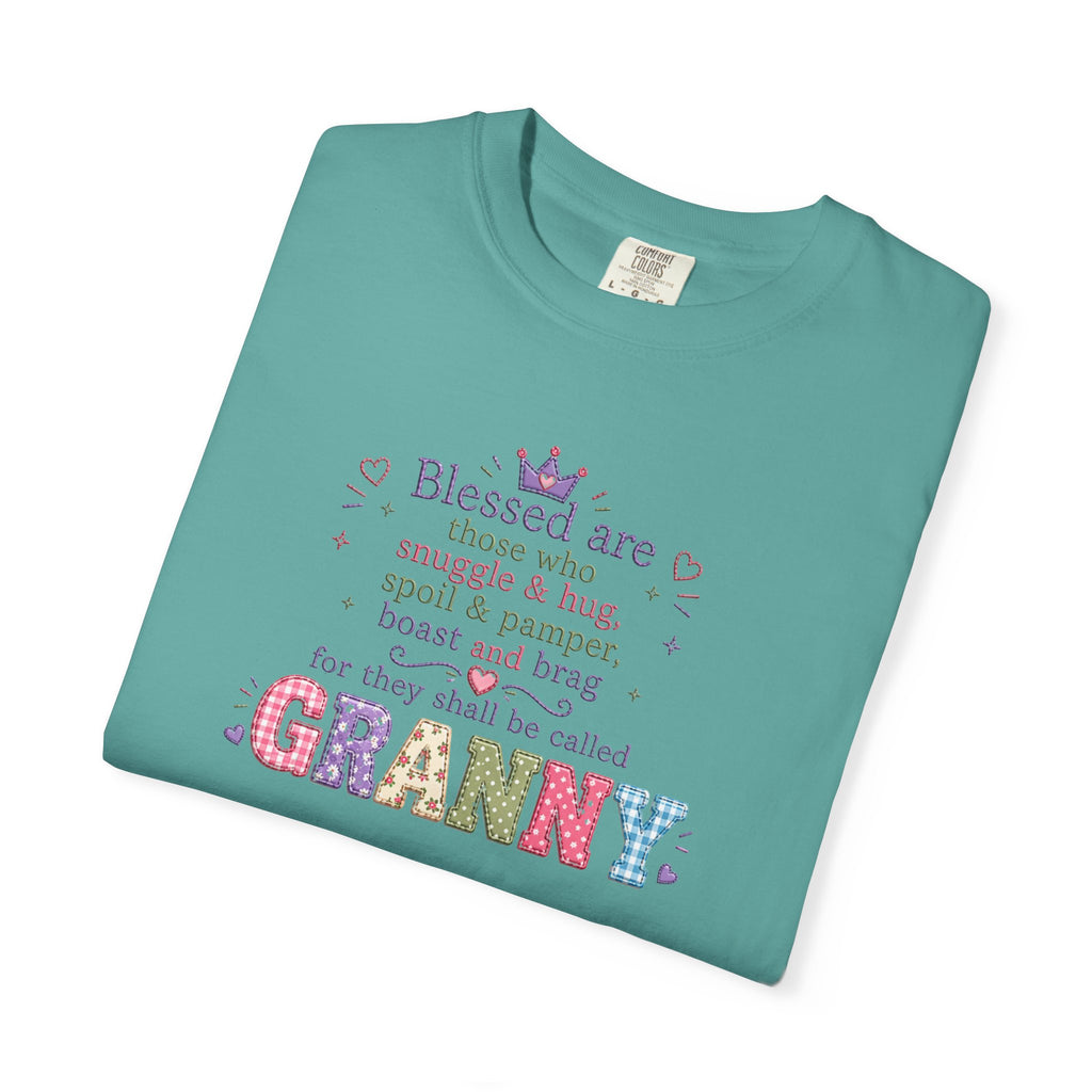Granny Blessing T-Shirt — "Blessed are those who ... shall be called Granny" Gift Tee