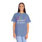 Grandma T-Shirt — "My Grandkids Have My Heart" Pastel Graphic Tee