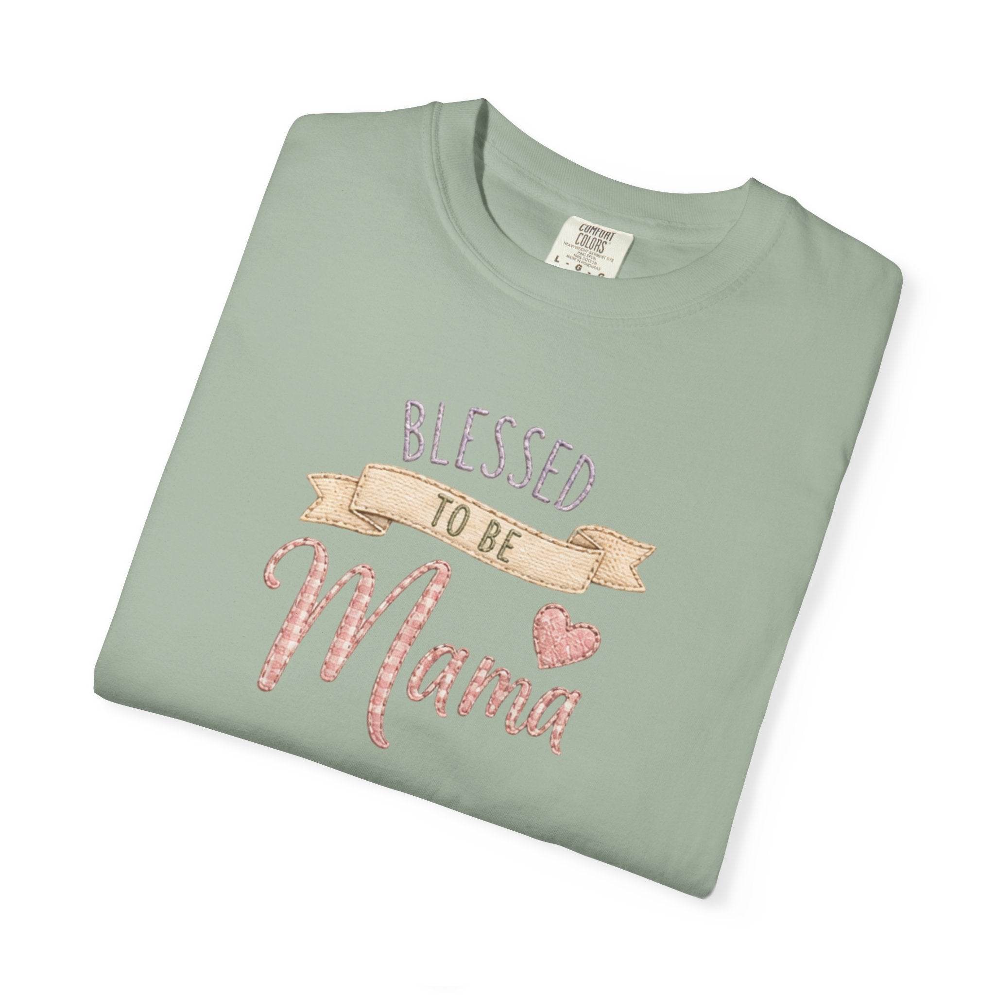 Blessed to Be Mama T-Shirt — Cute Mom Pregnancy Announcement Tee
