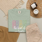 Gran The Heart of Our Family T-Shirt — Grandma Gift, Mother's Day, Family Life Tee