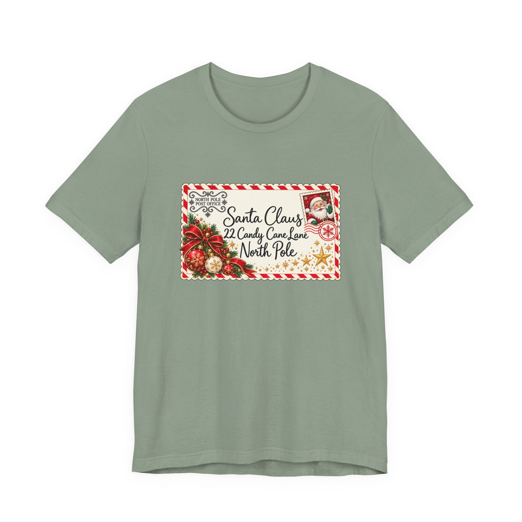 Santa Claus Letter Christmas T-Shirt