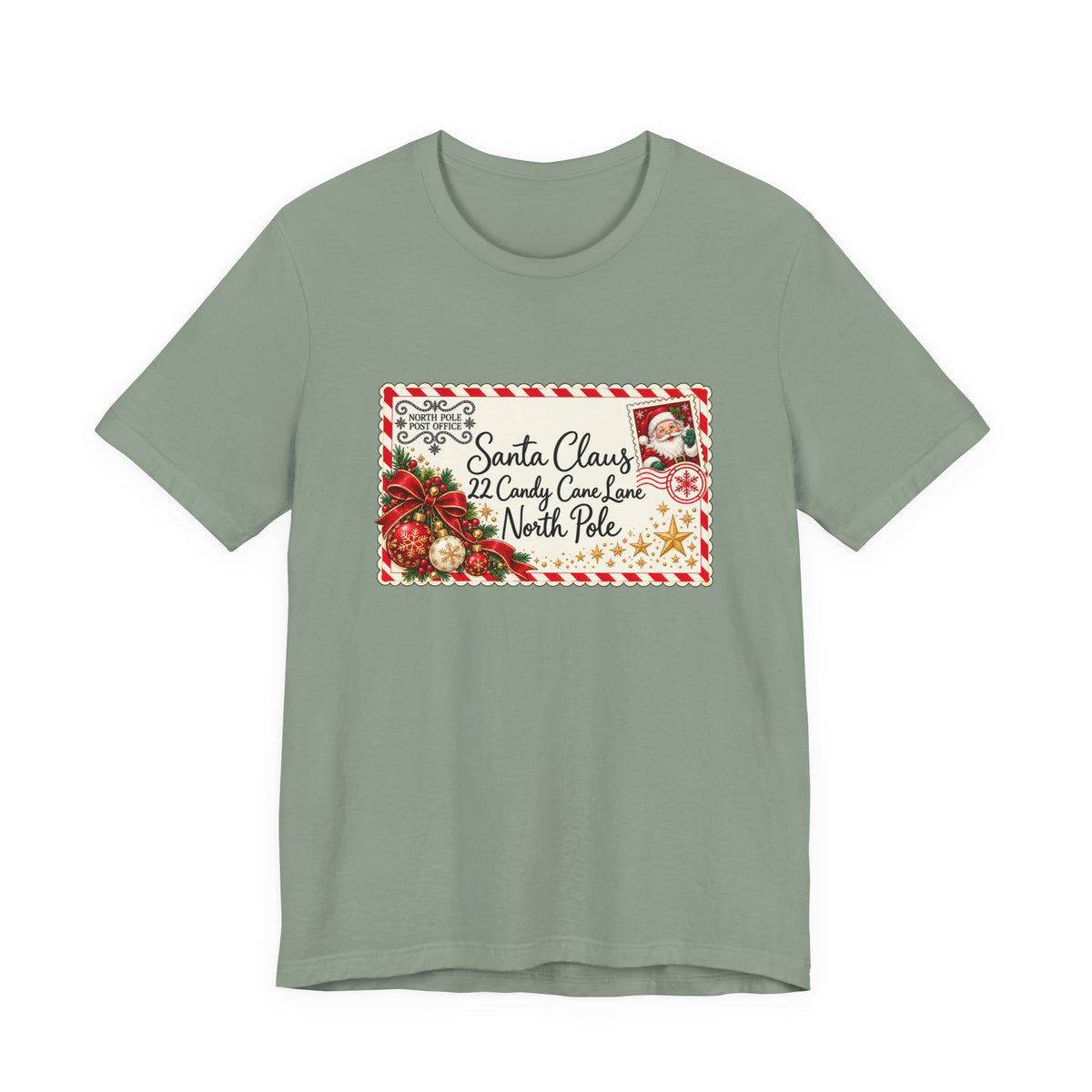 Santa Claus Letter Christmas T-Shirt