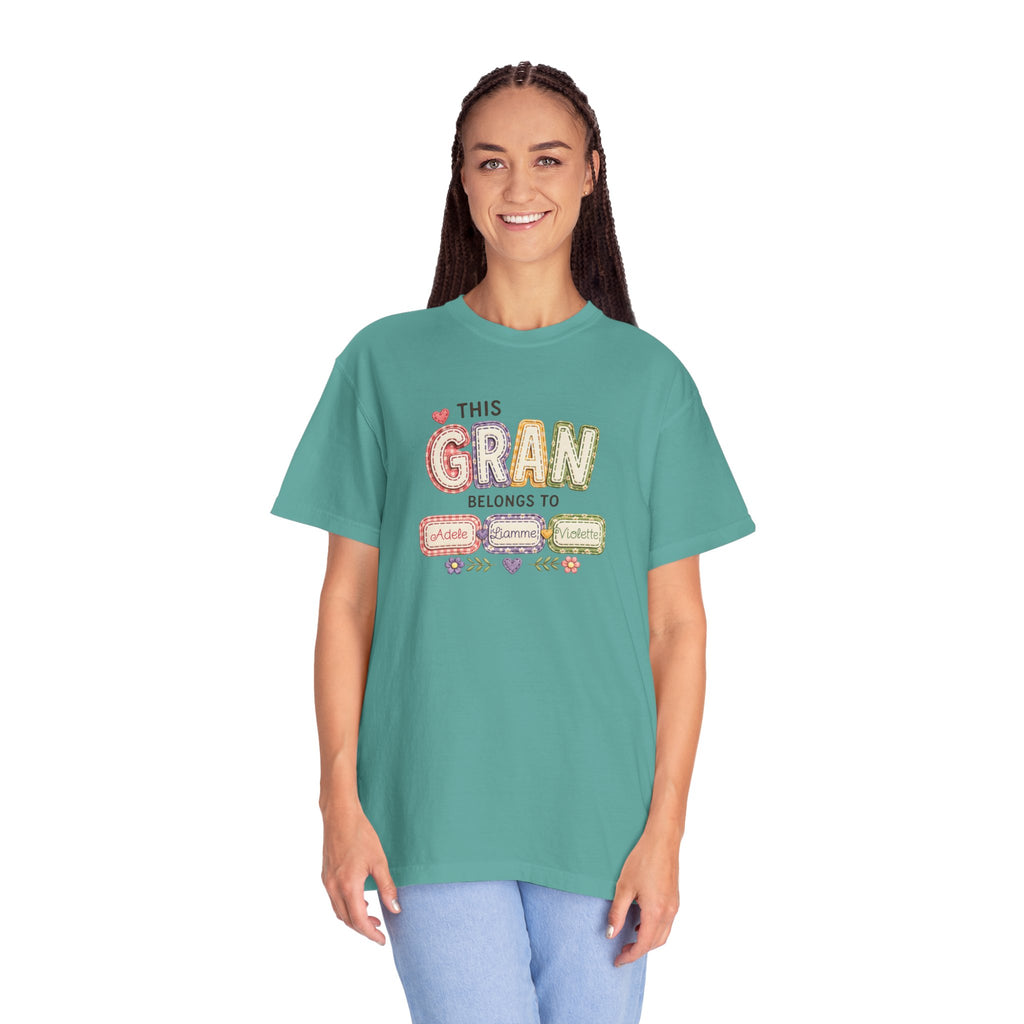 Gran Belongs To T-Shirt — Personalized "This Gran Belongs To" Family Names Tee