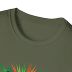 Super Papa Ireland Flag/Irish themed T-Shirt – Comic-Style Father’s Day Tee