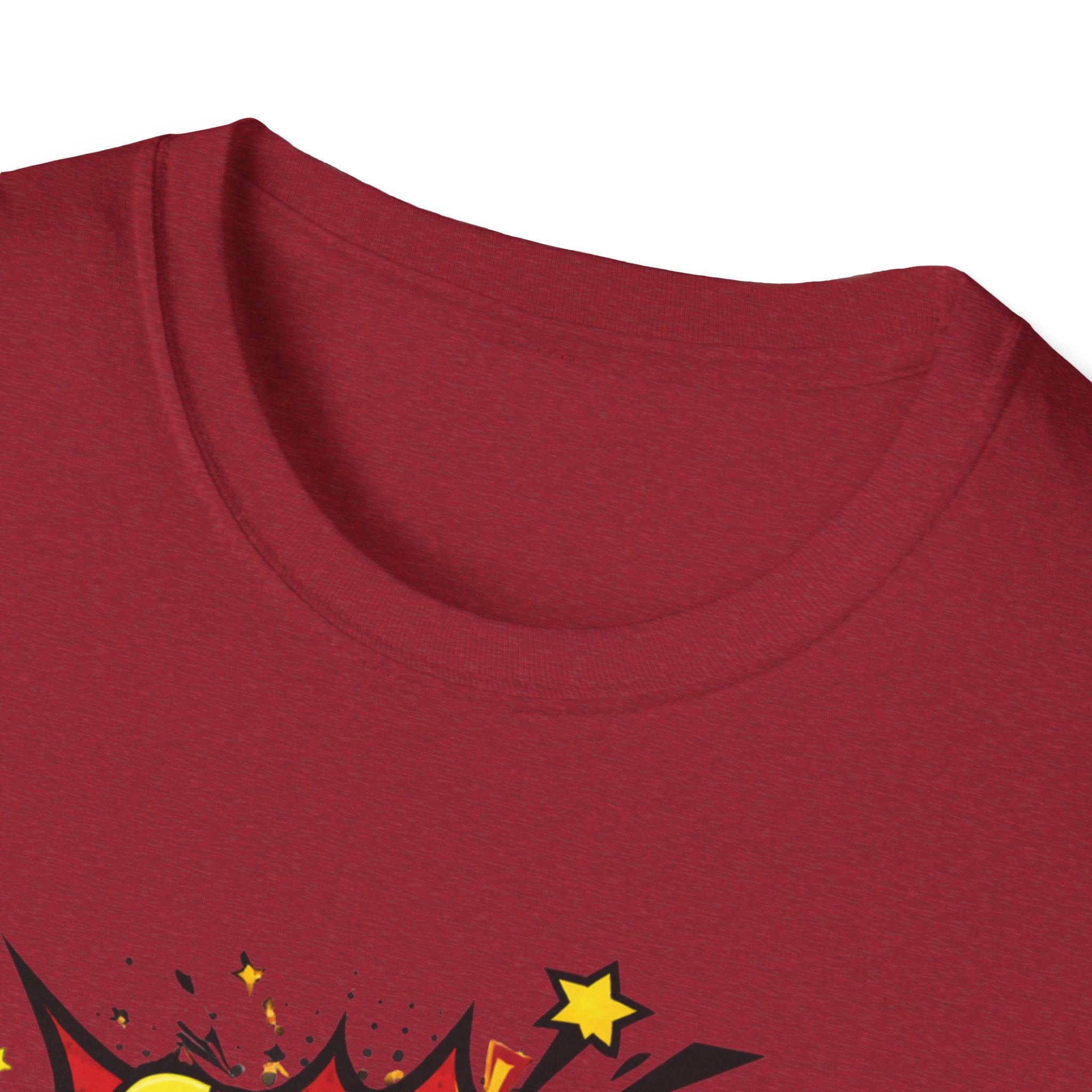Super Grandpa T-Shirt – Comic Book Retro Graphic Tee for Grandfathers