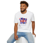 British Flag Watercolor T-Shirt – "Made in the UK" Pride Tee