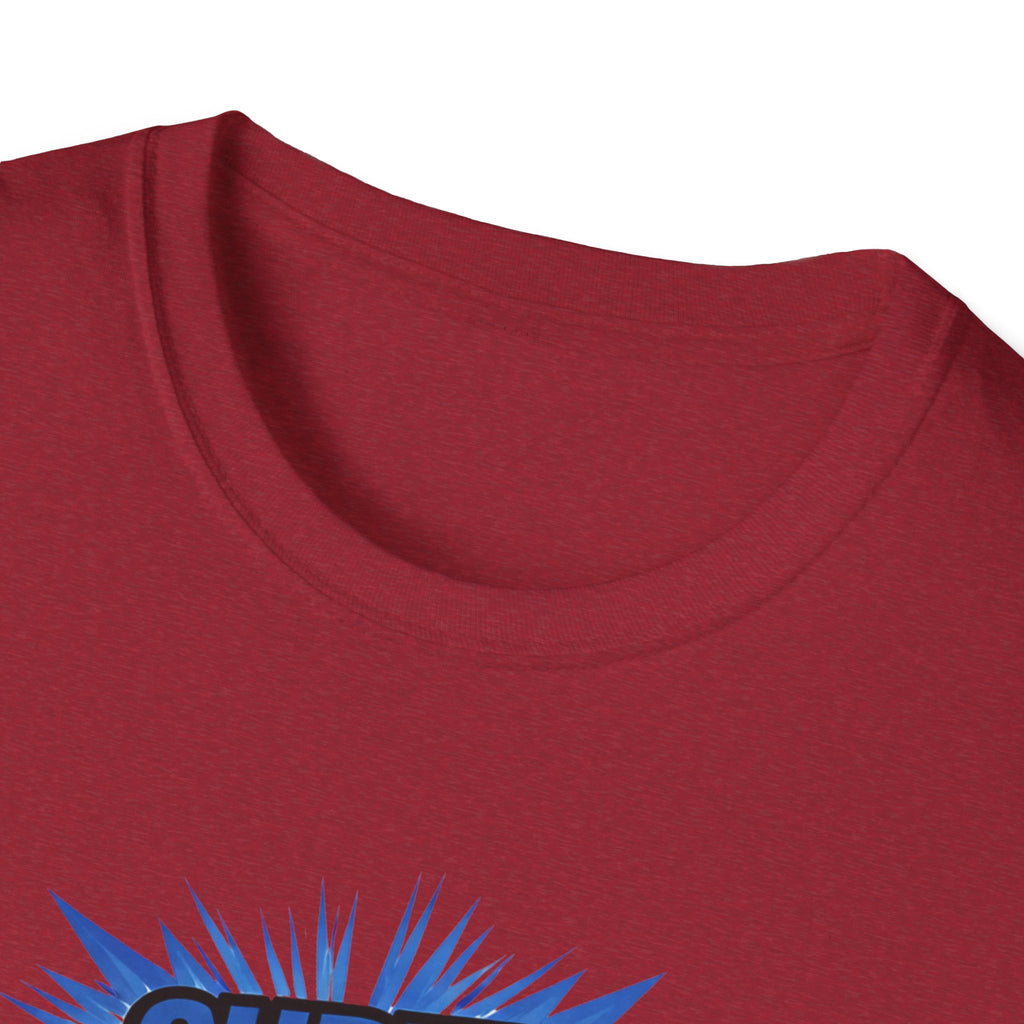 Super Dad T-Shirt — Scotland Flag themed Comic-Style Father's Day Gift