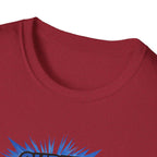 Super Dad T-Shirt — Scotland Flag themed Comic-Style Father's Day Gift