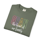 Gran The Heart of Our Family T-Shirt — Grandma Gift, Mother's Day, Family Life Tee