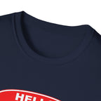 Hello My Name Is Grandpa T-Shirt — Funny Grandpa Name Tag Tee for Father’s Day & New Grandfathers