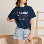Nana Sunshine Floral T-Shirt — “NANA is the sunshine that makes our family garden bloom with love”
