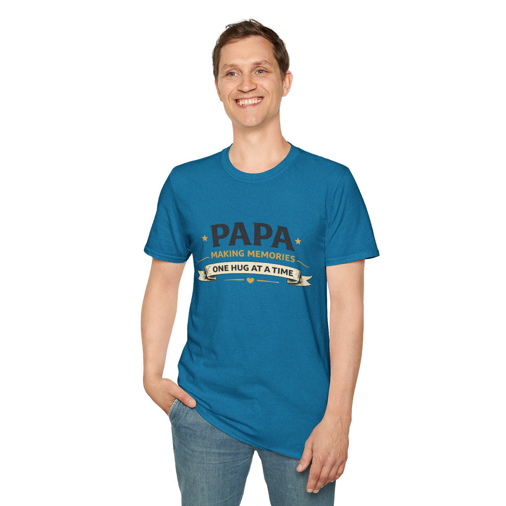 Papa "Making Memories One Hug at a Time" T-Shirt