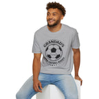 Grandad's Little Football Buddy T-Shirt — Personalized Soccer Dad/Grandpa Gift