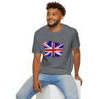 Union Jack Paint Brush UK Flag T-Shirt — British Pride Graphic Tee
