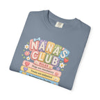 Nana's Club T-Shirt — Cute Floral Grandma Rules Tee