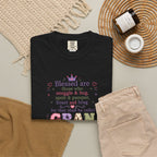 Gran Blessings T-Shirt — "Blessed are those who snuggle & hug... called GRAN"