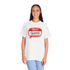 Hello My Name Is Granny T-Shirt - Funny Grandma Gift, Retro Name Badge Tee