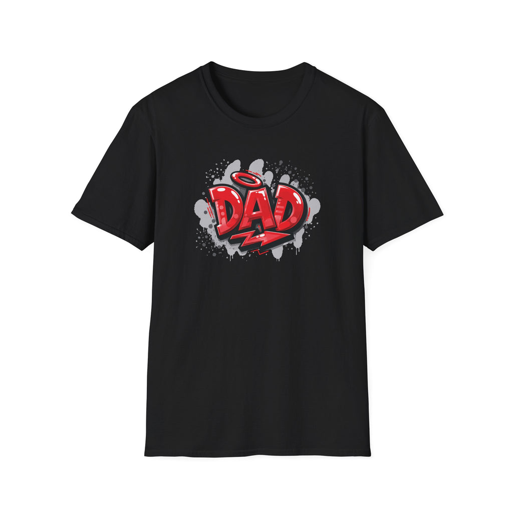 Dad Red Graffiti T-Shirt