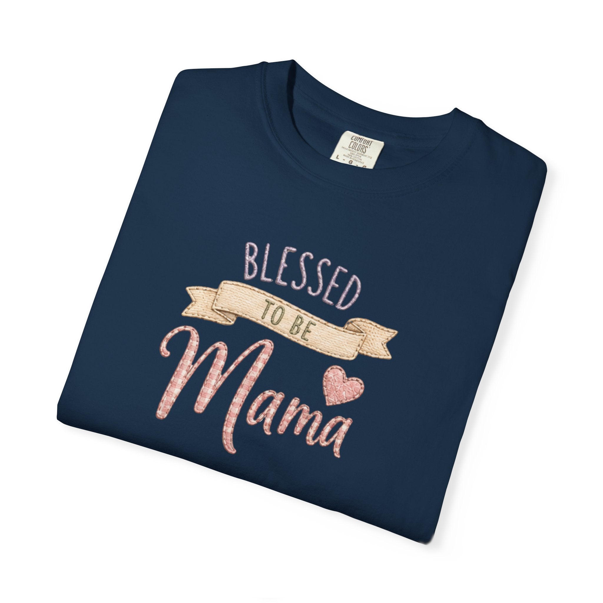 Blessed to Be Mama T-Shirt — Cute Mom Pregnancy Announcement Tee