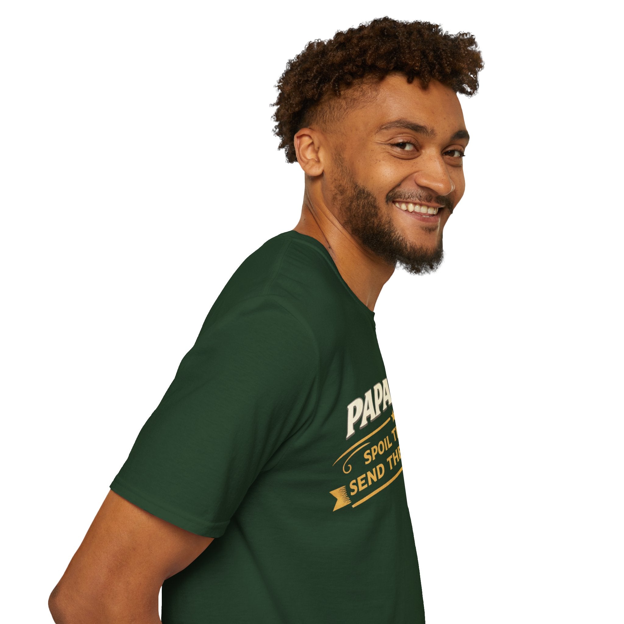 Papa Life T-Shirt — "Spoil Them & Send Them Home" Grandfather Gift