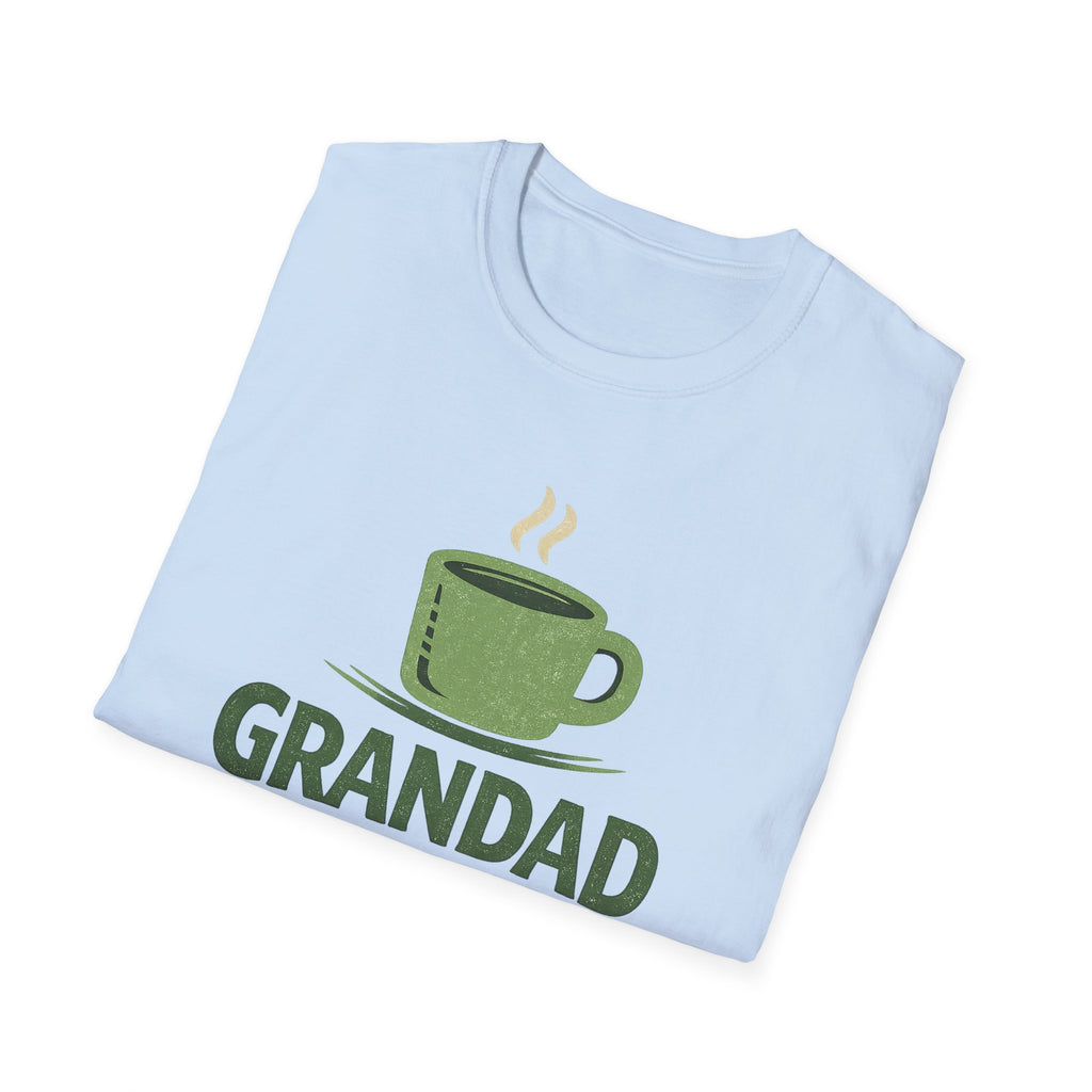 Grandad Fuel T-Shirt – Coffee Lover Grandpa Gift
