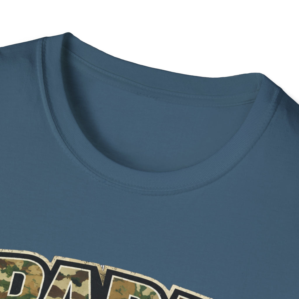 Papa Camo T-Shirt — "Papa Loves His Little Troops" Fathers Day Dad Tee