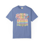 Grandma's Club T-Shirt — Cute Floral 'Grandma's Club' Rules Tee
