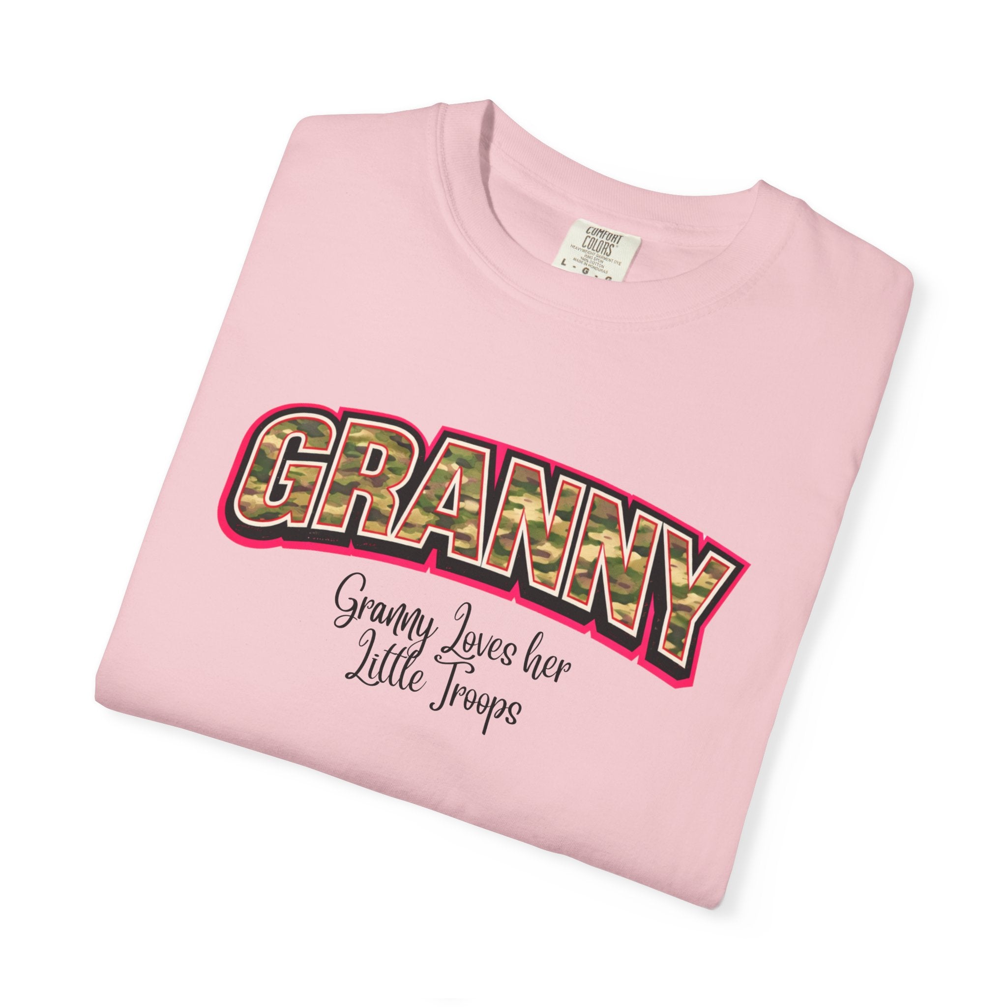 Granny "Granny Loves Her Little Troops" Graphic T-Shirt