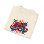 Super Grandad Union Jack/England themed Comic-Style T-Shirt