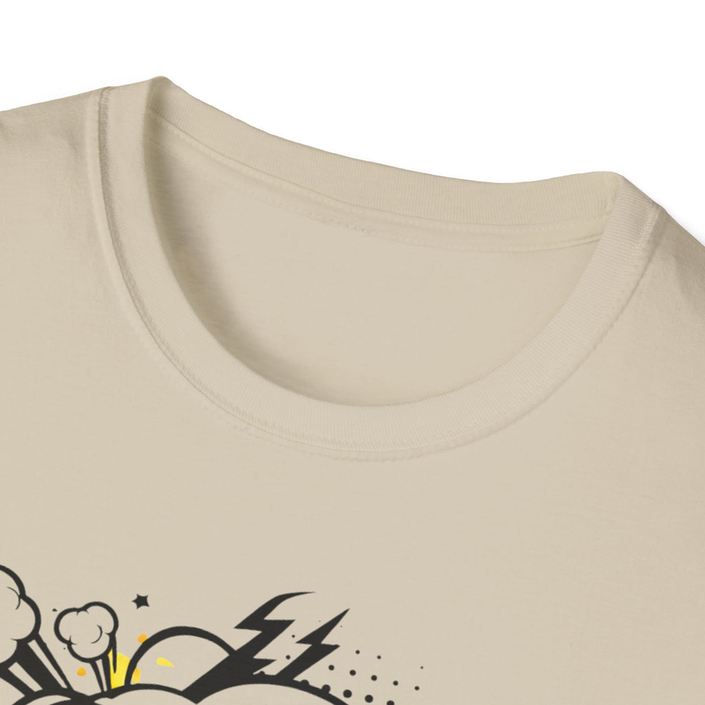T-Shirt — "Super Grandpa" Comic-Style Graphic | Funny Father's Day Gift