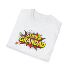 Super Grandad Comic-Style T-Shirt — Father’s Day Gift for Grandpa