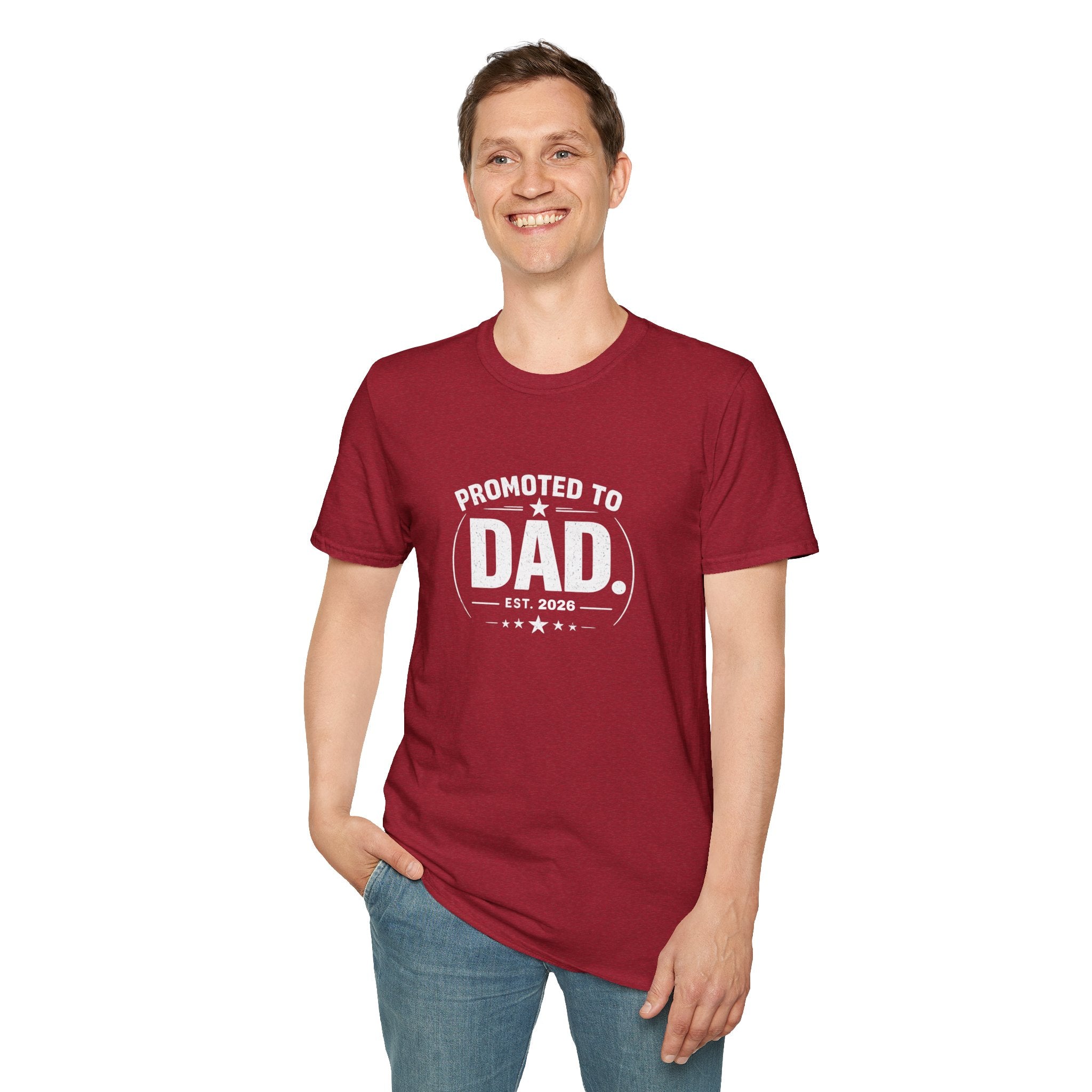 Promoted to Dad Est. 2026 T-Shirt