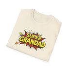 Super Grandad Comic-Style T-Shirt — Father’s Day Gift for Grandpa
