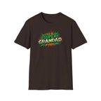 Super Grandad Ireland Flag/Irish themed T-Shirt — Retro Comic Style Gift for Grandpa (Father's Day, Birthday)