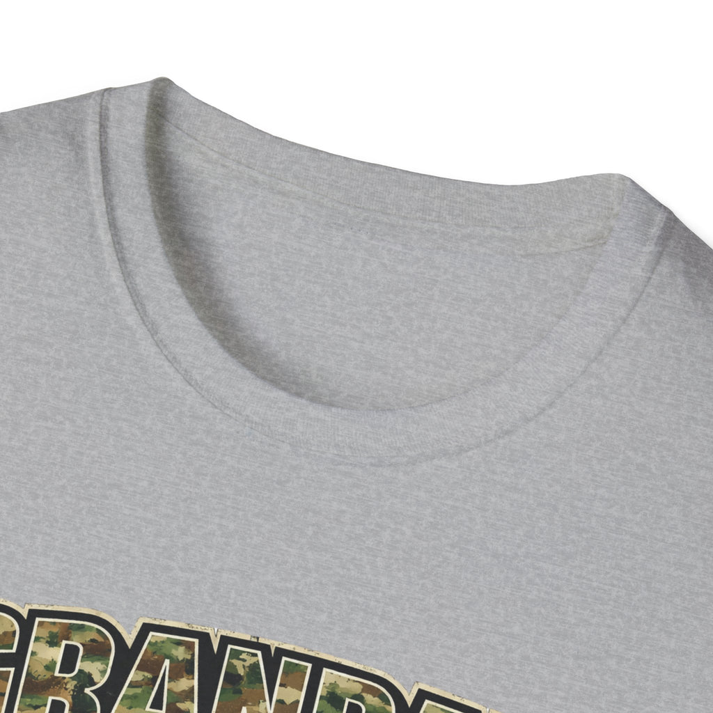 Granddad Est. 2026 T-Shirt — Camo Lettering Fathers Day Gift