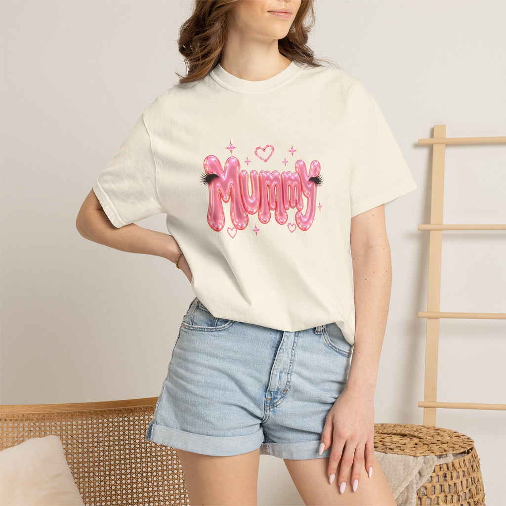 MUMMY Pink Balloon Eyelashes T-Shirt