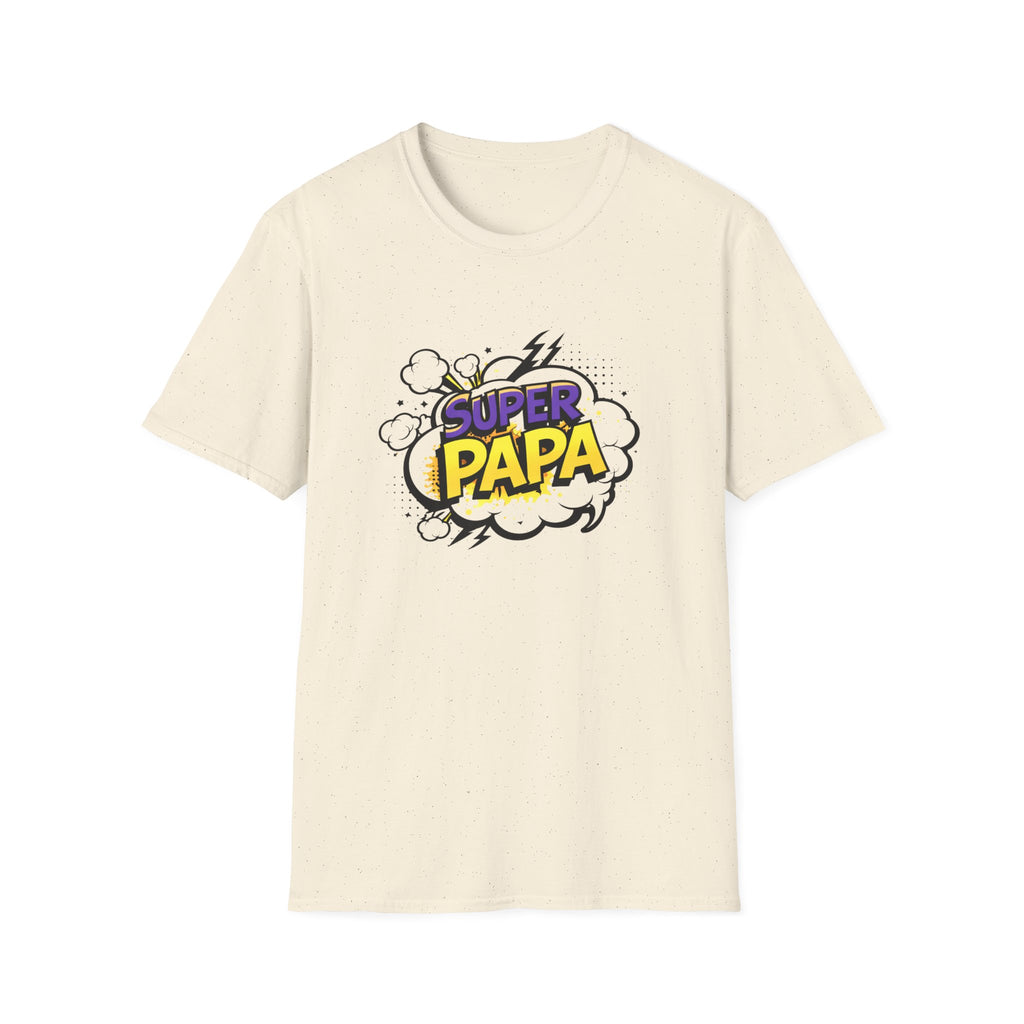 Super Papa T-Shirt — Comic Book Style Father’s Day Tee