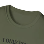 Grandpa Biscuits T-Shirt — "I Only Visit Grandpa For The Biscuits" Funny Family Tee