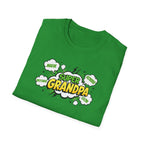 Super Grandpa T-Shirt – Comic Book Style Grandfather Gift