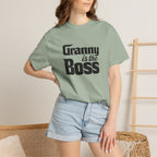 Granny Is the Boss T-Shirt – Funny Grandma Gift, Mother’s Day & Birthday Tee