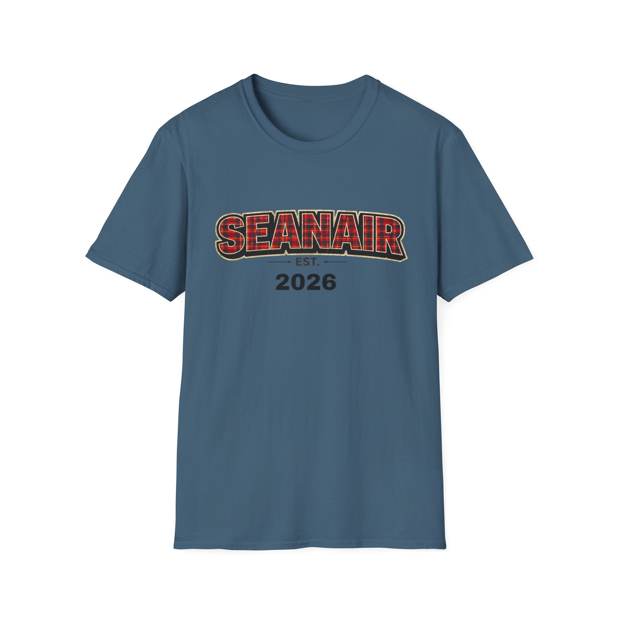 SEANAIR Tartan Est- Personalised T-Shirt