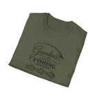 Grandpa's Little Fishing Buddies T-Shirt — Father's Day Fisherman Gift
